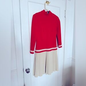 1970s Pleated Dress